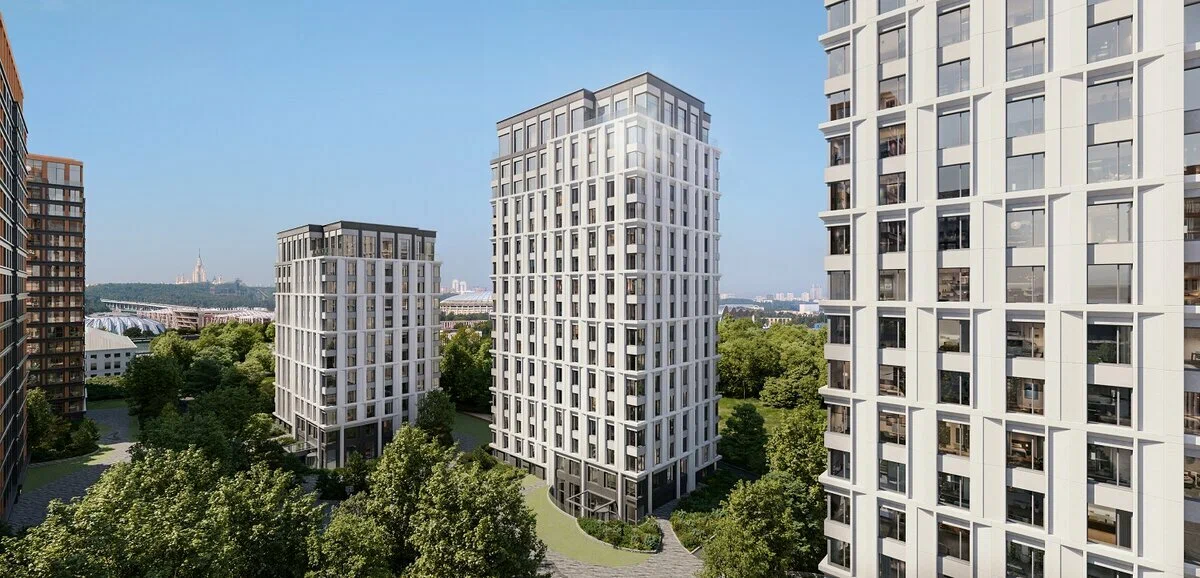 Архитектура домов жилого комплекса Luzhniki Collection